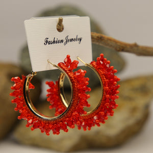 Red Earrings for Women