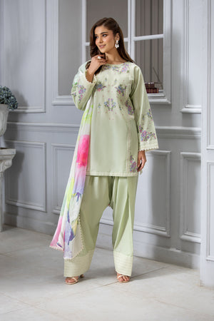 Mint green Kurta Set for Women