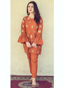 Tangerine Kurta Set for Women