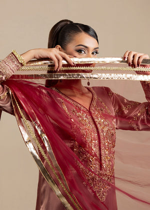 Mauve pink Sharara for Women
