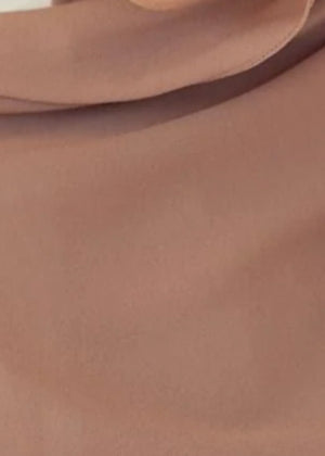 Camel brown Hijab for Women