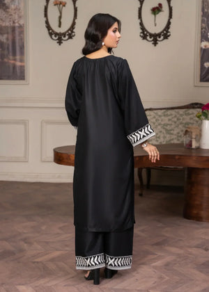 Black Kurta Set for Women