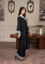 Black Kurta Set for Women
