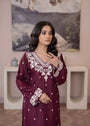 Plum Kurta Set for Women