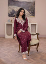 Plum Kurta Set for Women