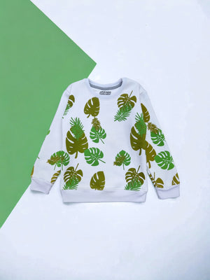 White Sweatshirt for Boy