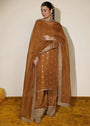 Copper orange Kurta Set for Women