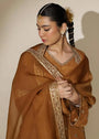 Copper orange Kurta Set for Women