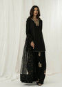 Black Kurta Set for Women