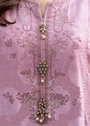 Tea rose pink Unstitched for Women