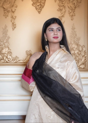 Cream Kurta Set for Women