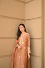 Camel brown Kurta Set for Women
