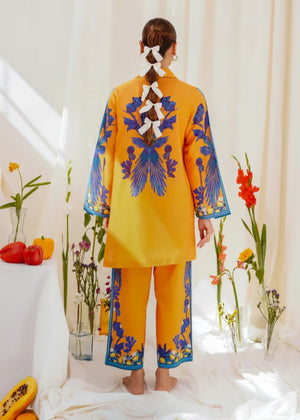 Yellow-orange Co Ord Sets for Women