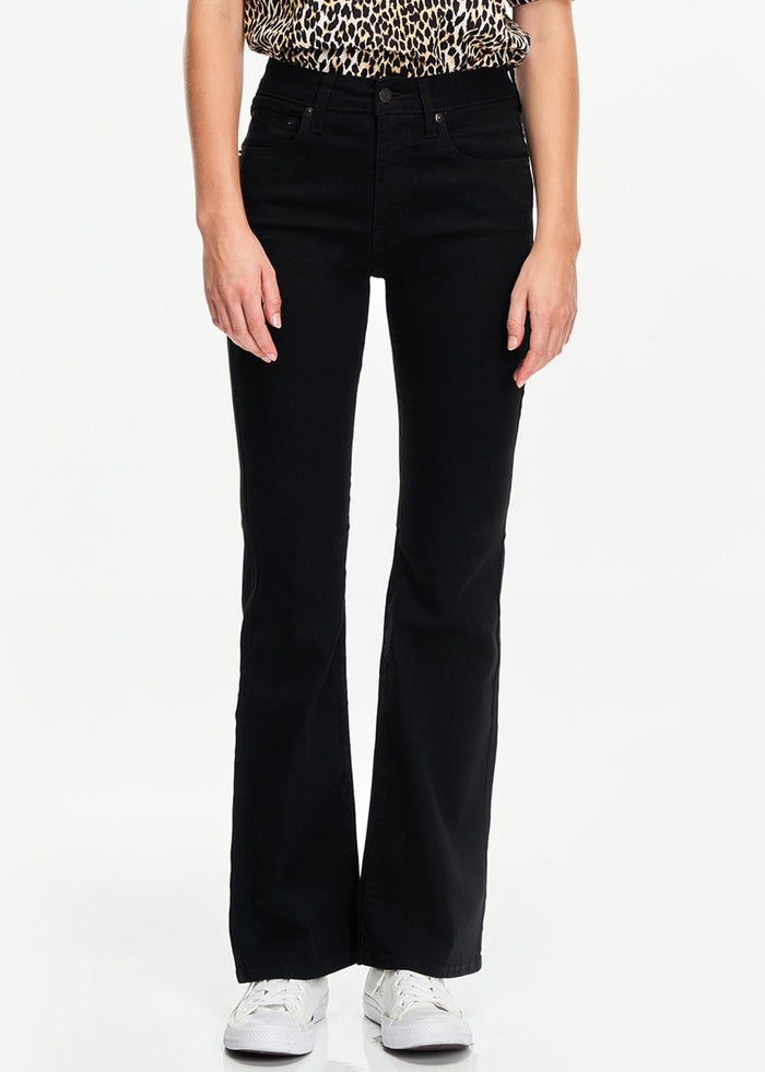 Levi's Women's 726 High Rise Flare Jeans - A3410-0007-Black – LAAM