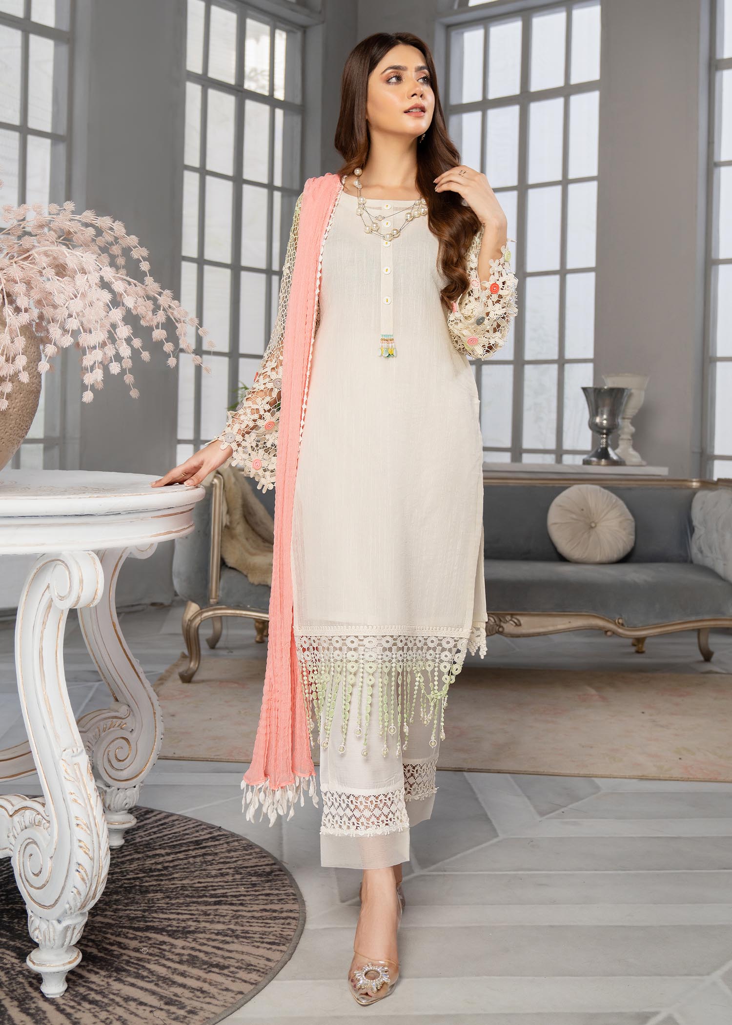 Grey salwar kameez - Bollywood Fashion Australia