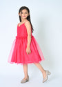 Hot pink Frock for Girl