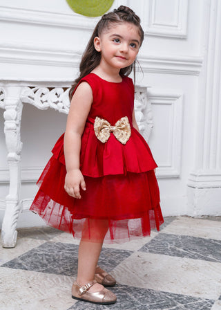 Usstore Autumn Infant Baby Kids Girls Party Princess DressLong Sleeve Tops  And Gauze Skirt Clothes Outfits Red 6months  Amazonin Fashion