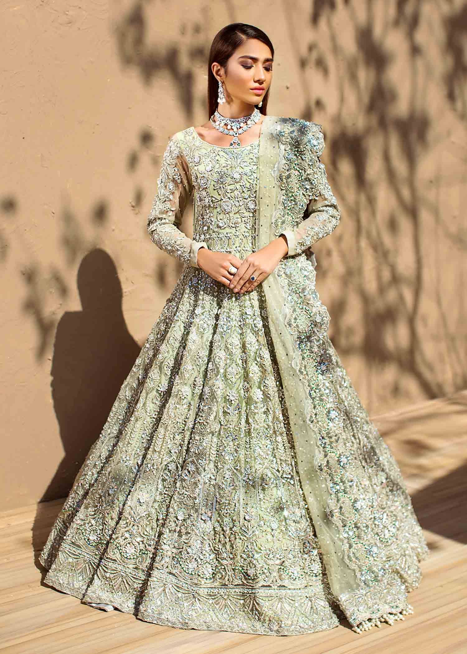 Pakistani Bridal Dresses For Walima 
