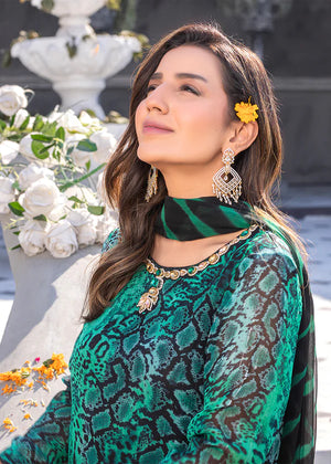 Green Kurta Set for Women