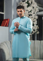 Royal blue Kurta Set for Men