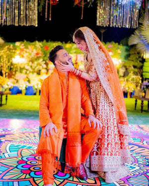 Orange Lehenga for Women
