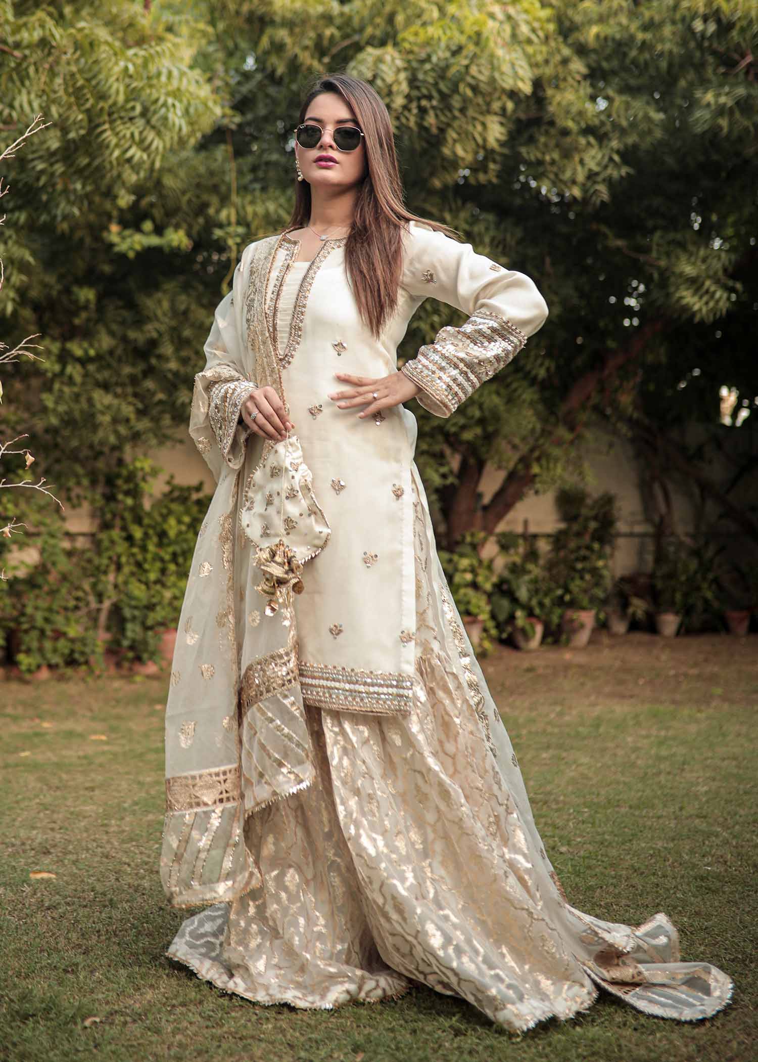 Pakistani nikkah shop dresses