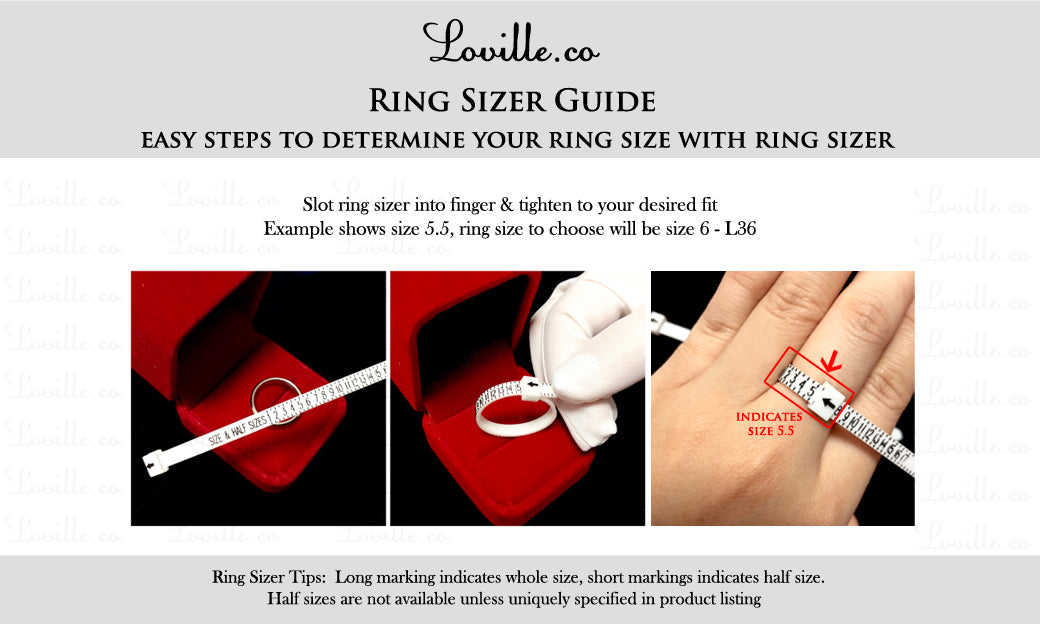 Ring Size Guide – Lotus Fun