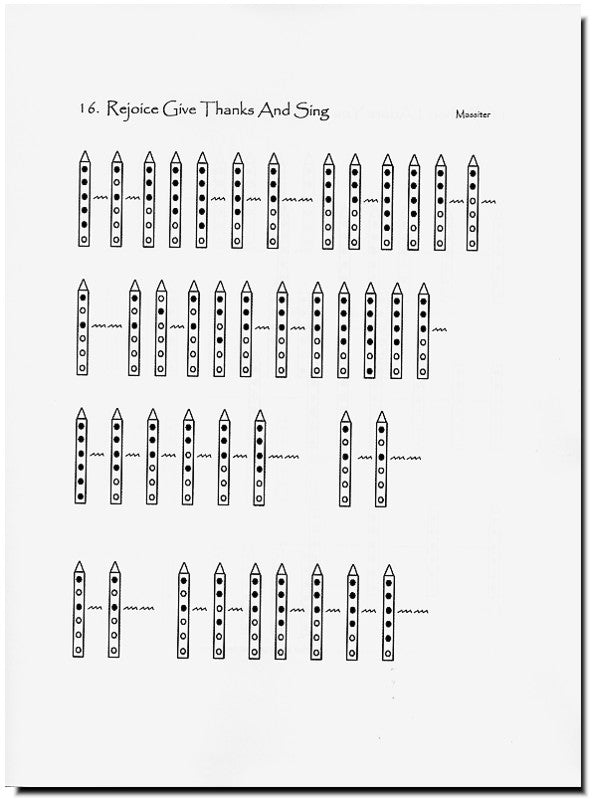 Native American Flute Notes Chart