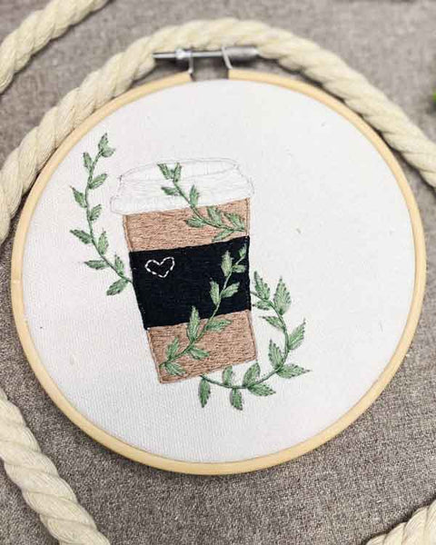 hand embroidered project