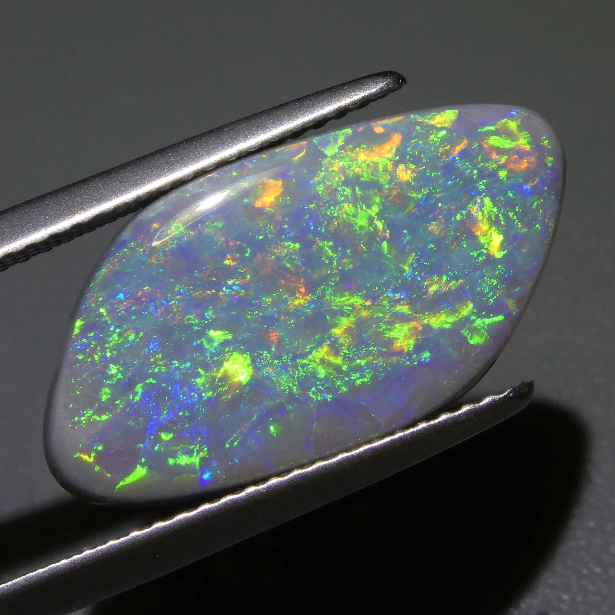 Freeform Cut 24.95ct Australian Boulder Opal Stone
