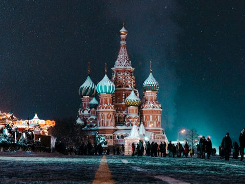 Saint Basil’s Cathedral in Moscow, Russia Photo by Nikita Karimov on Unsplash