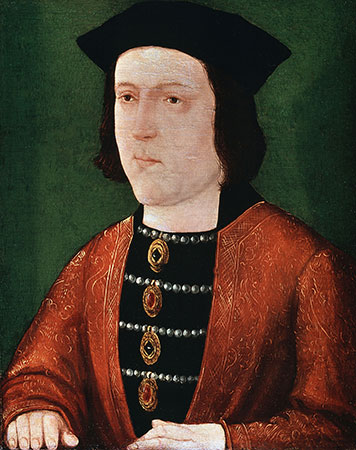 A depiction of King Edward IV of England; Image: Encyclopedia Britannica