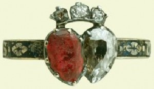 Queen Victoria’s original ruby and diamond ring