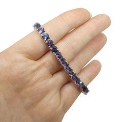 Spinel Bracelet, custom designed and manufactured by David Saad/Skyjems.ca