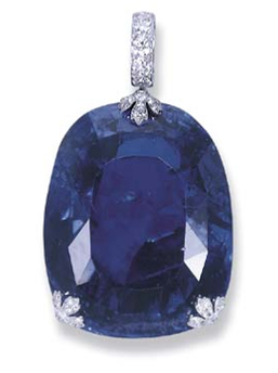 Queen Marie of Romania’s Sapphire pendant