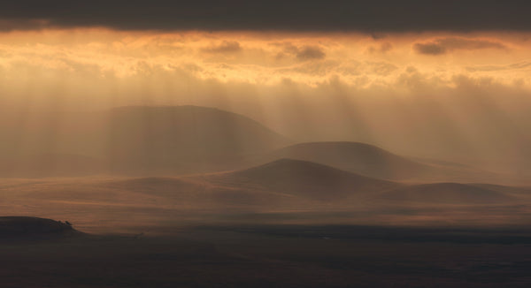 Amazing sunrise at Ngorongoro Crater