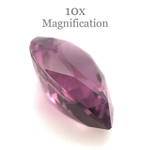3.07ct Pear Pink-Purple Spinel from Sri Lanka Unheated
