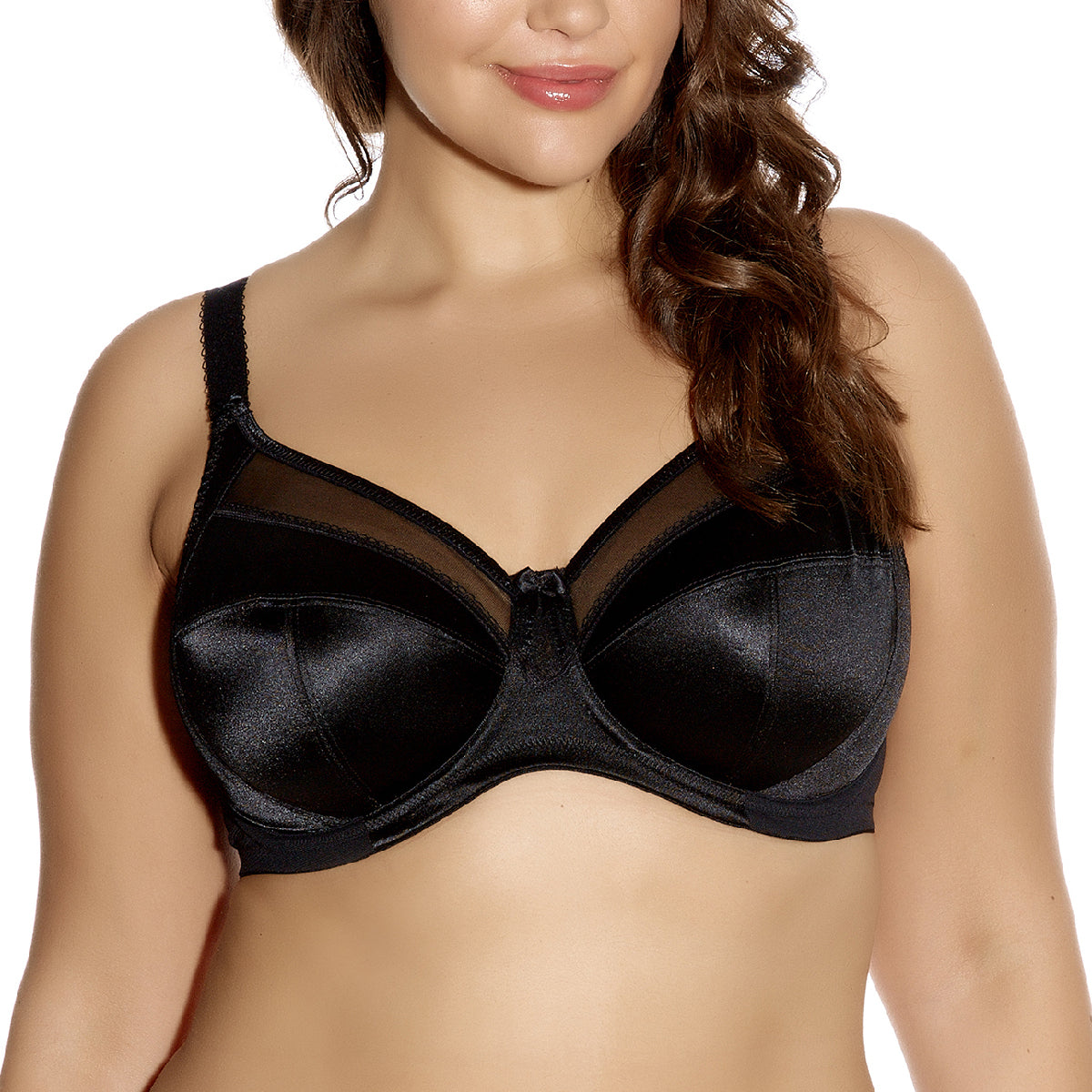 Goddess Keira Banded Underwire Bra Midnight Magic Lingerie 