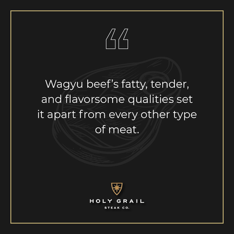 Wagyu beef’s fatty, tender, and flavorsome qualities set it apart from every other type of meat.