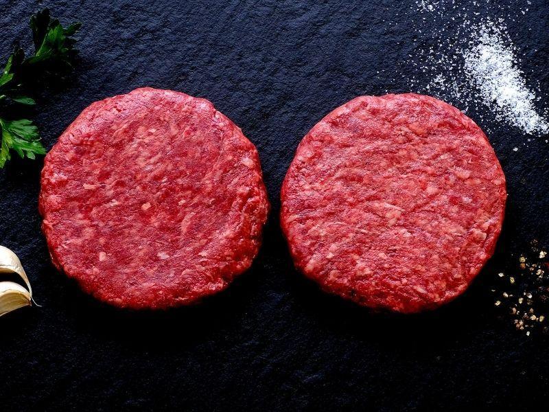 Image of Wagyu Brisket, Short-Rib Burger : Half Pound Patties