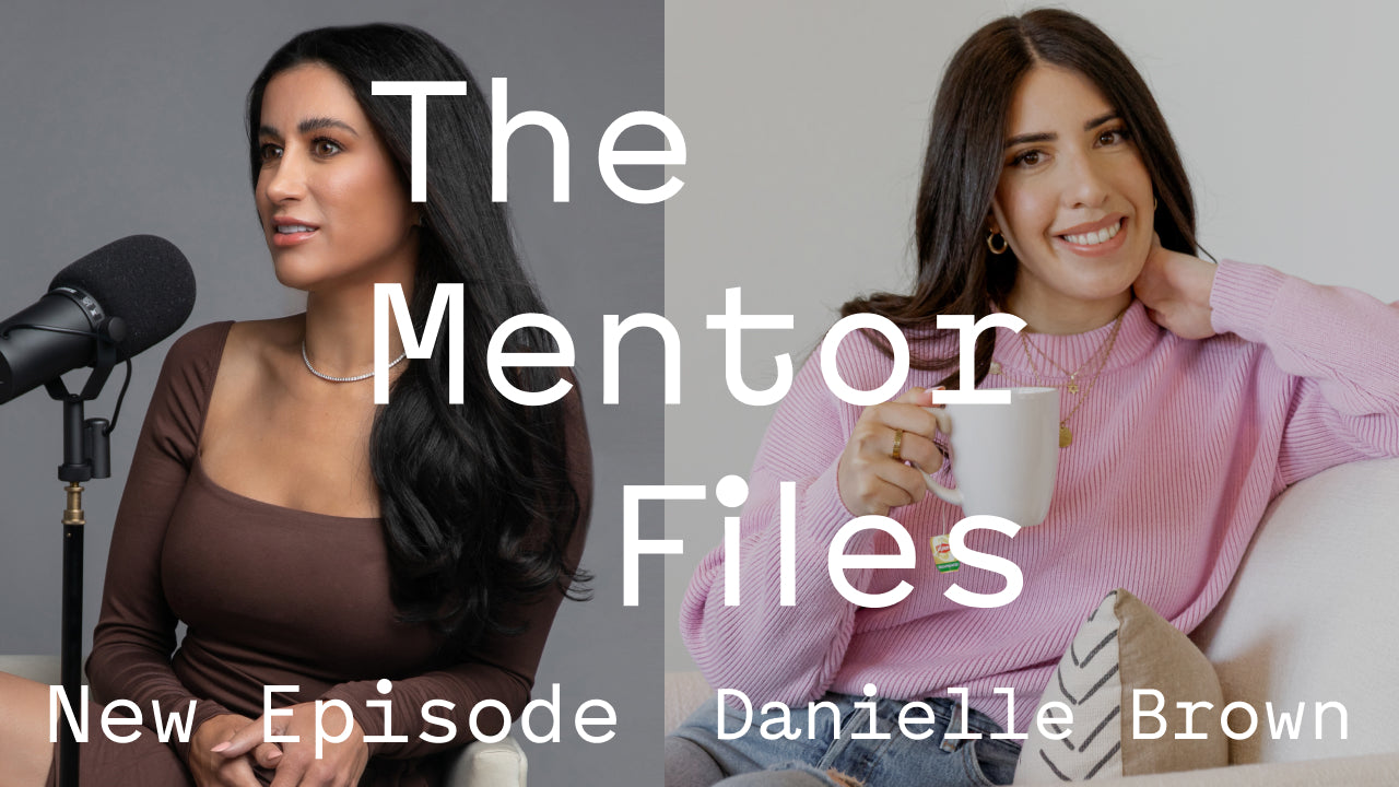 The Mentor Files graphic with Monica Royer and Danielle Brown Photos
