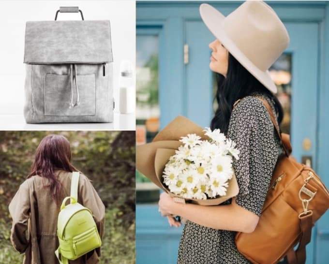 A stylish diaper bag that becomes your everyday bag (or vice versa