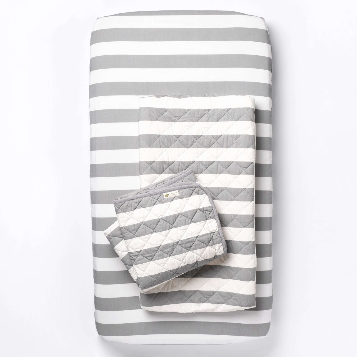 Grey Cabana Stripe