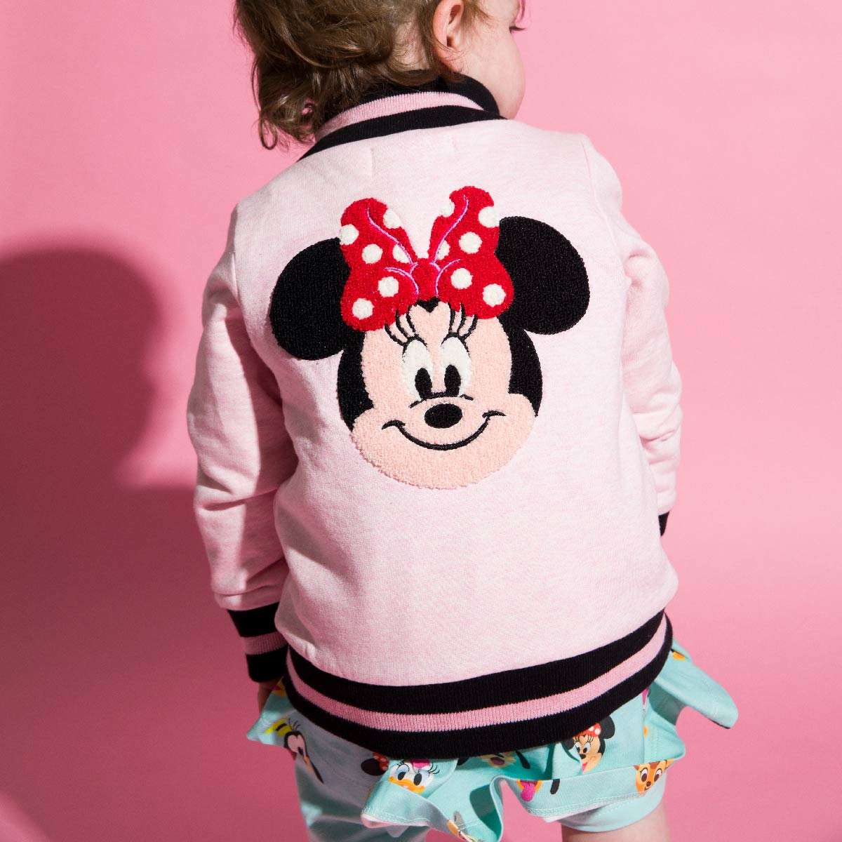 D100 Minnie Mouse On Light Pink