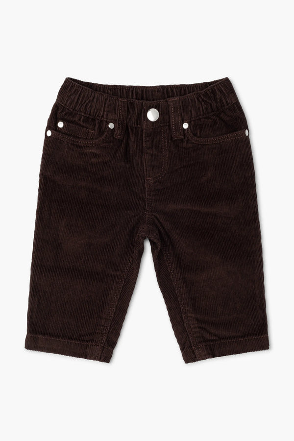 Corduroy Pants_Chocolate Brown
