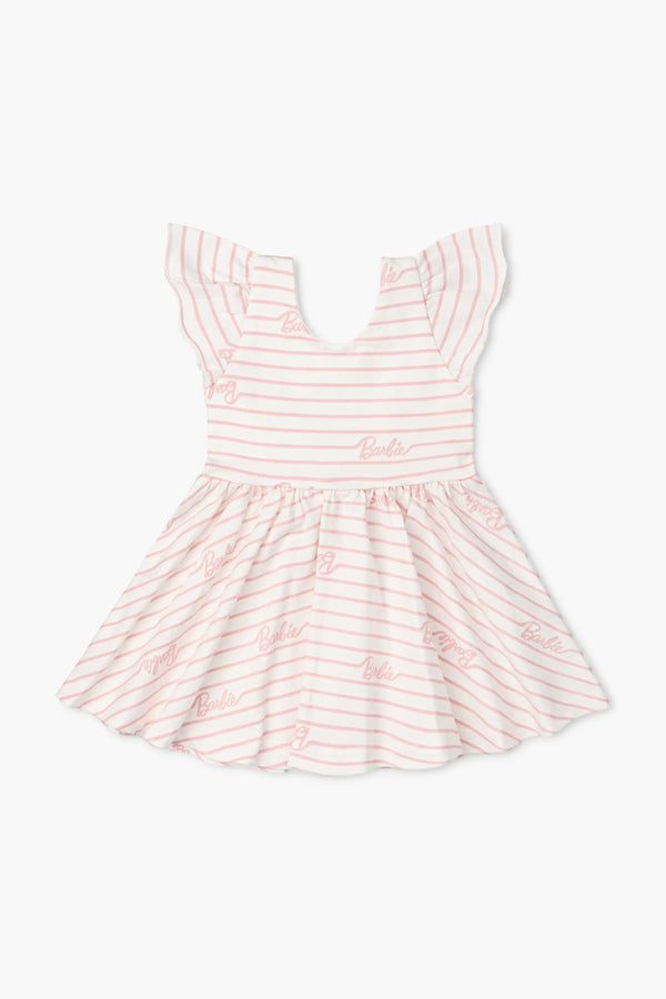 SALE - Short Sleeve Let's Dance Dress_Barbie™ Stripe