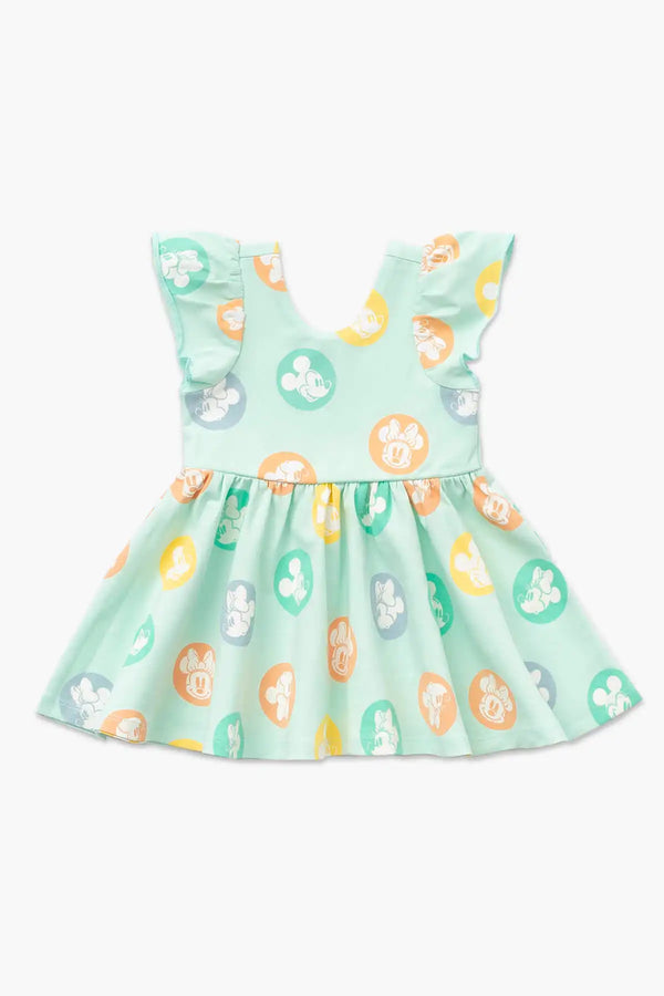 SALE - Short Sleeve Let's Dance Dress_Summer Mickey + Minnie