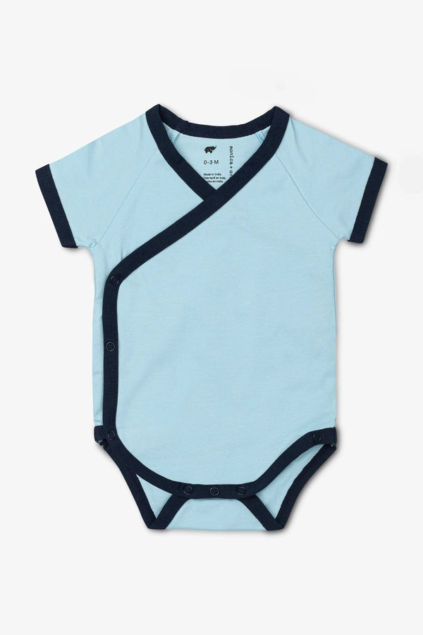 Short Sleeve Lucky Bodysuit_Light Blue