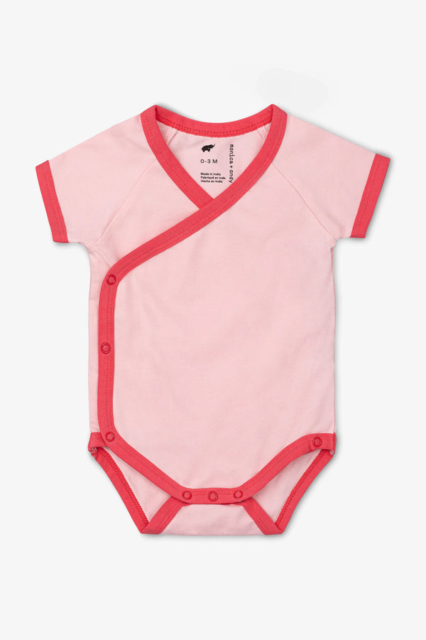 Short Sleeve Lucky Bodysuit_Light Pink