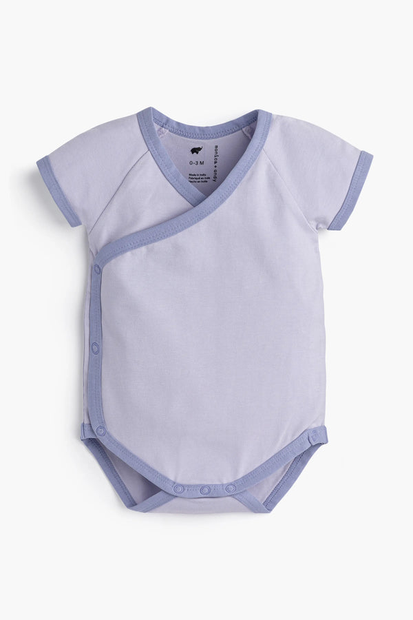 SALE - Short Sleeve Lucky Bodysuit_Purple